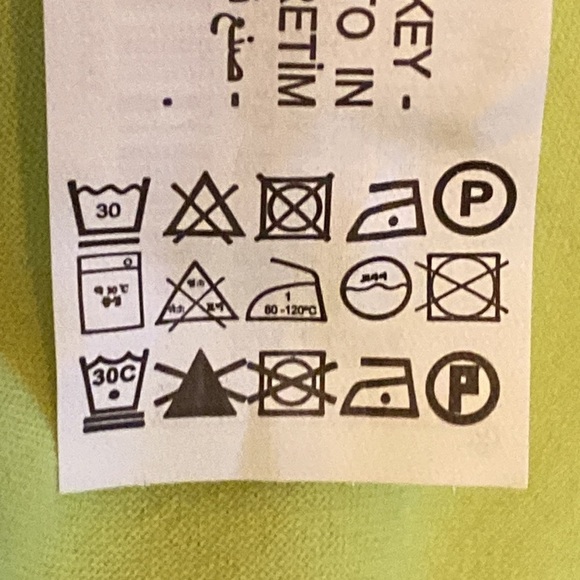 NWT. Zara Lime Green Asymmetric Draped Midi Dress. Size XS. - Picture 9 of 9